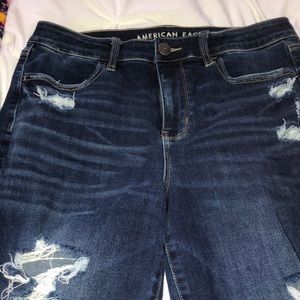 American eagle dark jeans